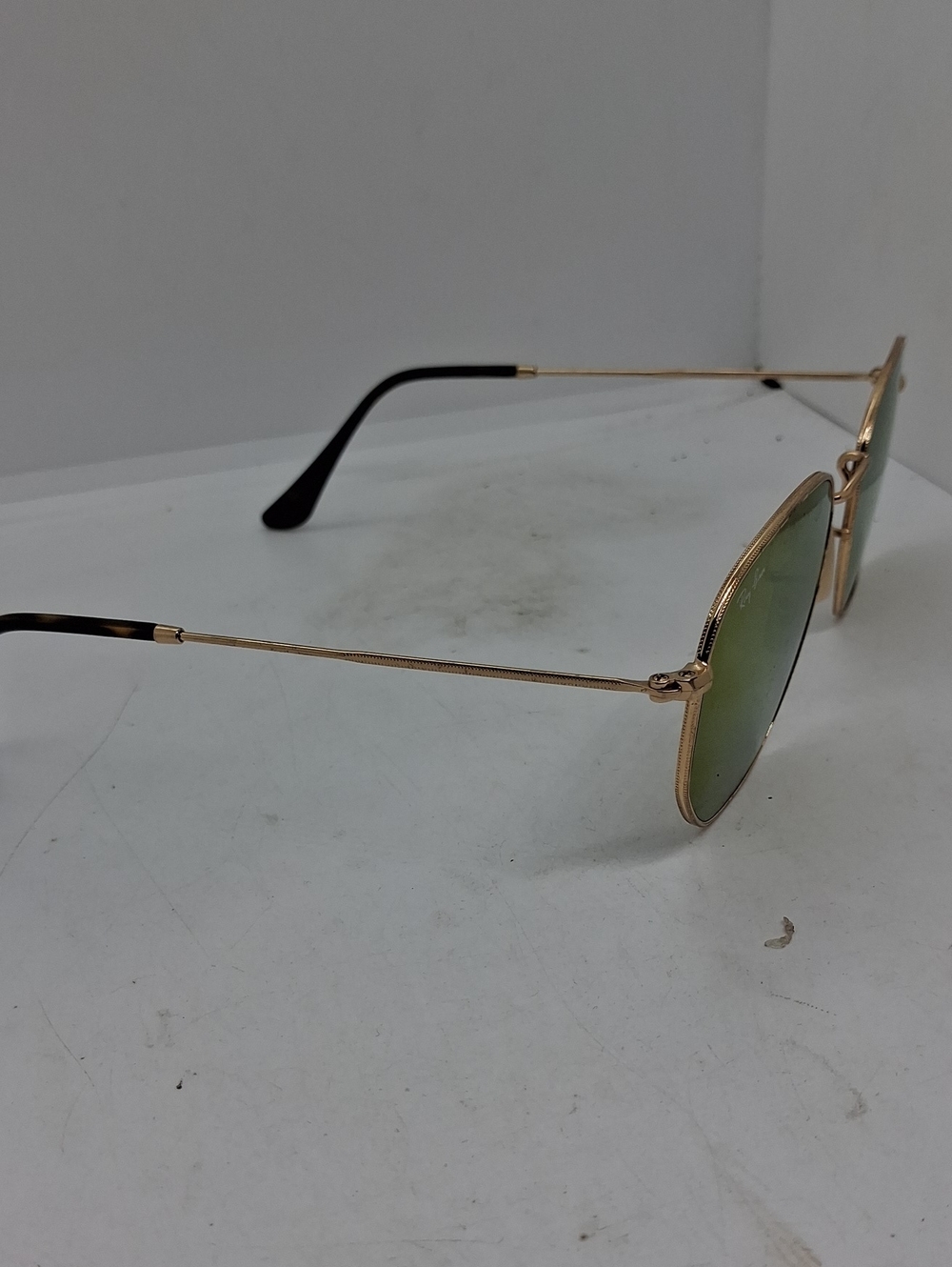 Rayban RB3548 Gold Metal Sunglasses Unisex - Picture 3 of 5